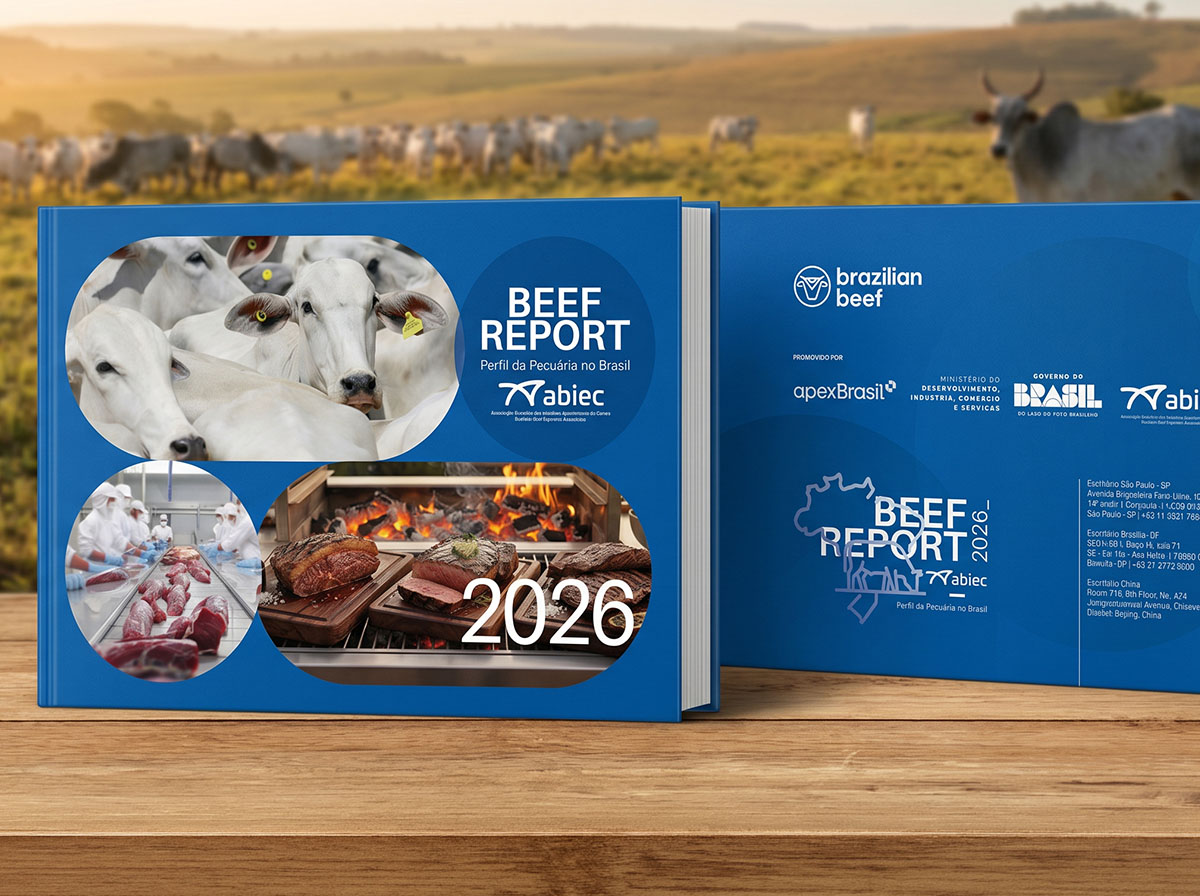 Projeto Gráfico e Editoração do Anuário Beef Report 2026