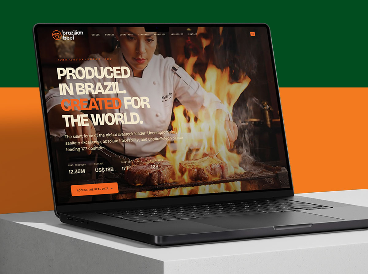 Desenvolvimento do Novo Site Institucional Brazilian Beef